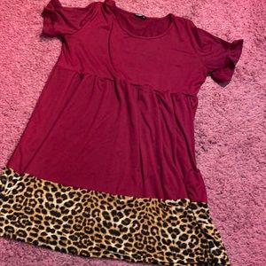 Flowy Cheetah Dress